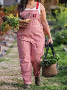 Duluth Rootstock Stripe Overalls XS/31